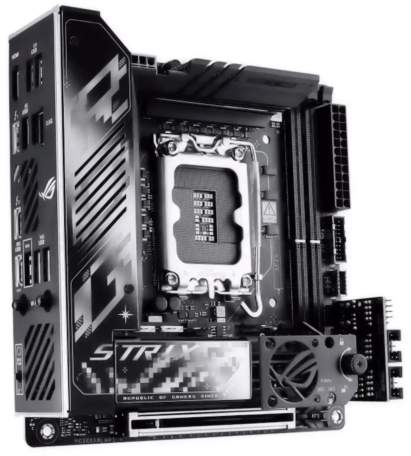 Informático Canillejas - Montaje ASUS ROG STRIX Z890-I GAMING WIFI Canillejas